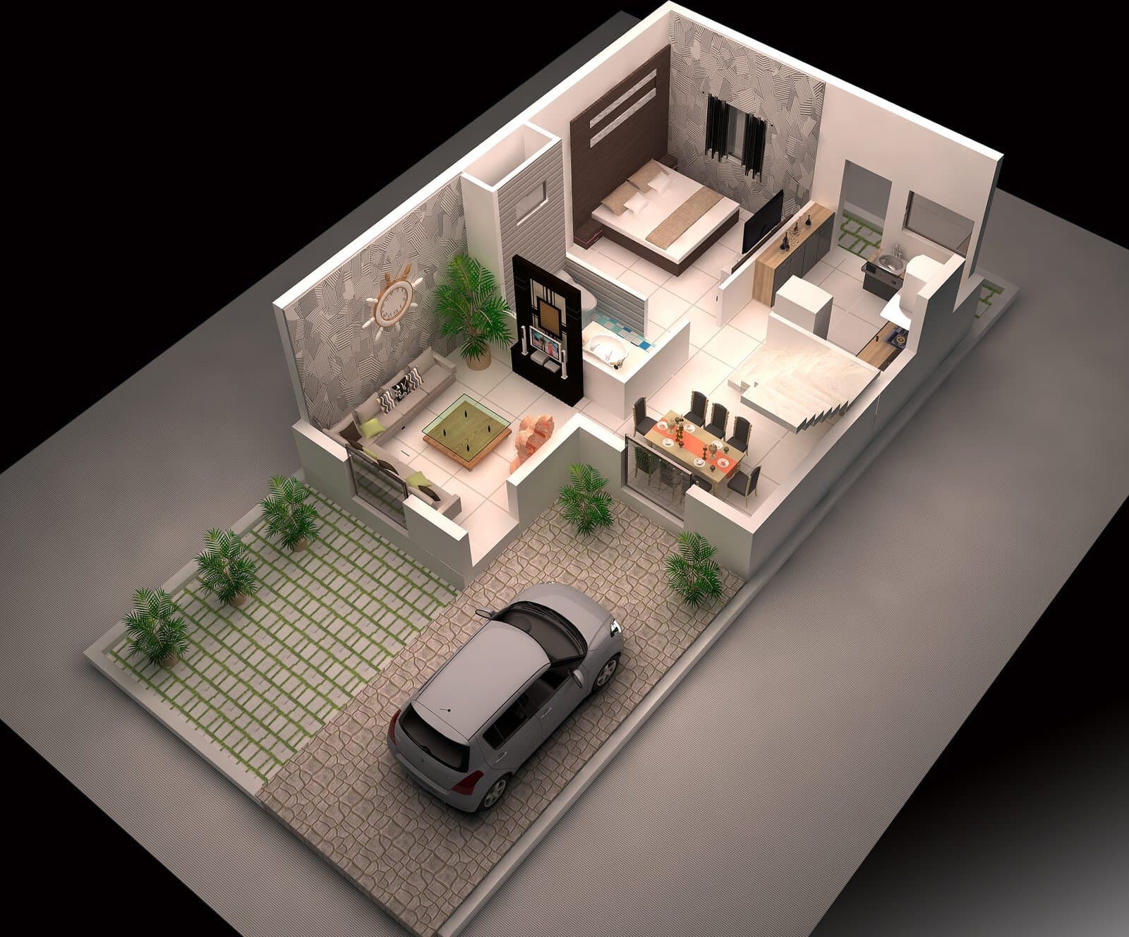 Suggested ground floor – Abhinav City, Raipur